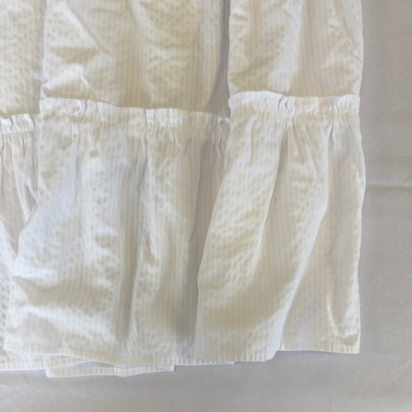 J. Marie The Anna Grace Dress White with Blue Flowers Size S - Picture 8 of 12